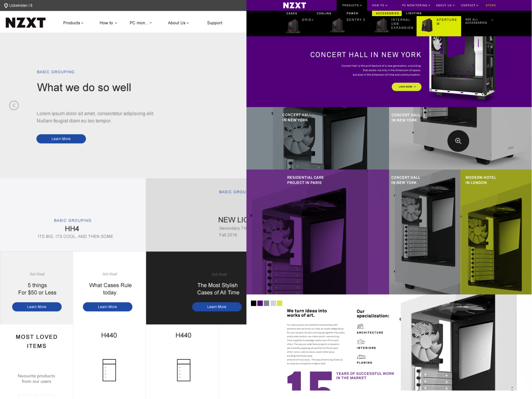 NZXT — Brand & UX Redesign