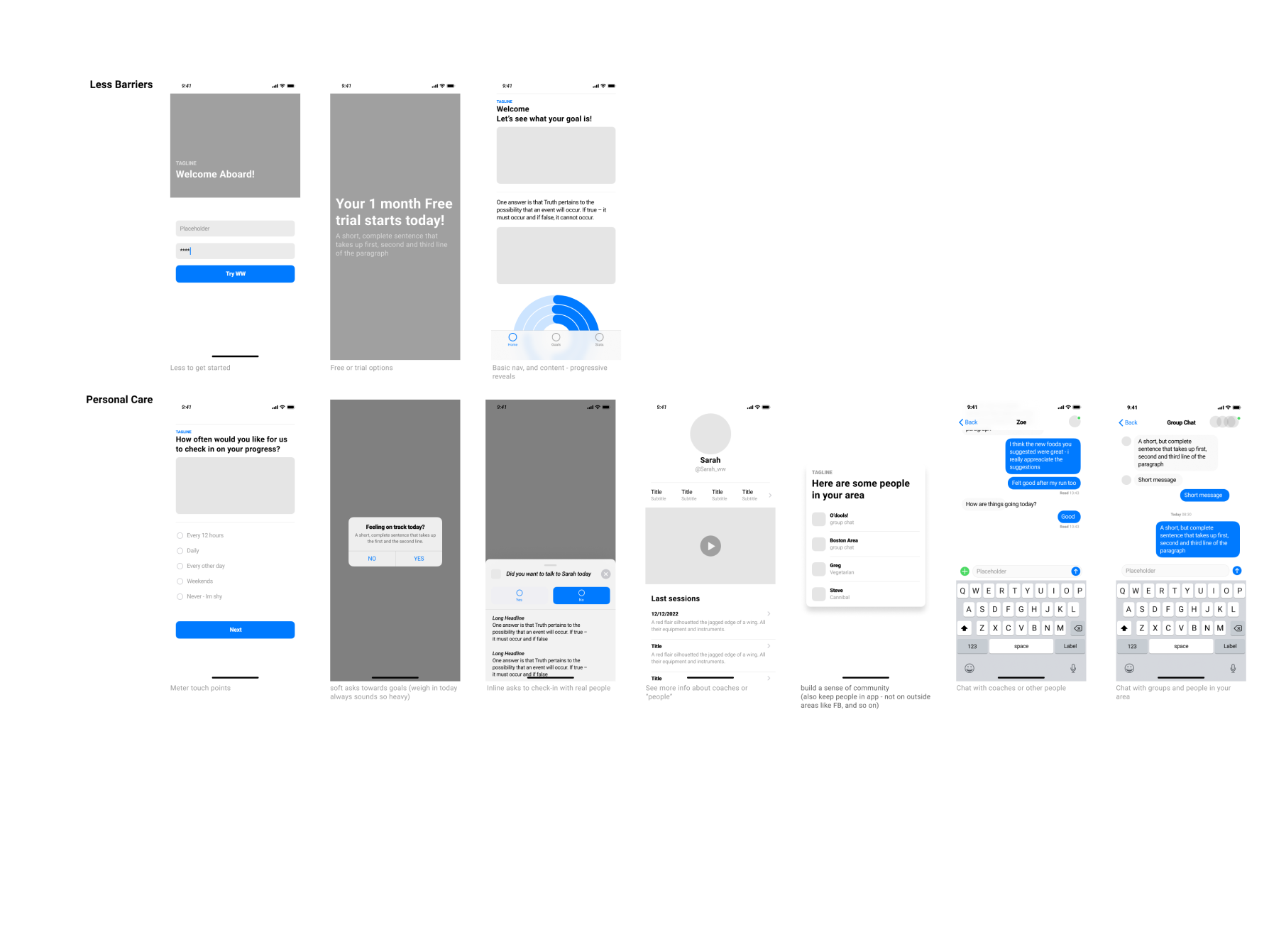 Weight Watchers — screen 4